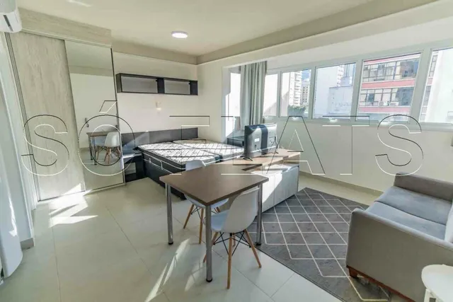 Atrium Augusta tipo studio na Rua Agusta prox. ao Shopping Frei Caneca disponível para loc