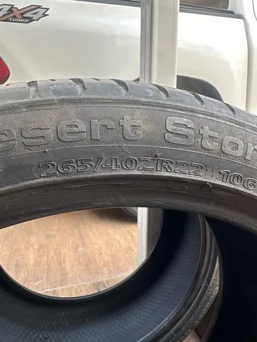 Pneus aro 22 80% de borracha Delinte  - Foto 4