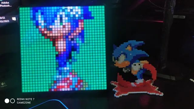 Sonic Hedgerog - Pixel-Art - Foto 4