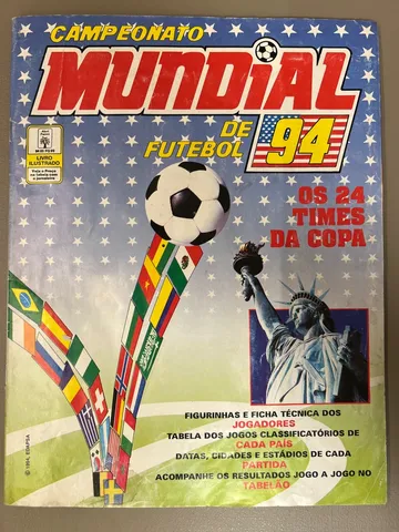 Álbum Copa do Mundo 1994 – Editora Panini – Museu da Copa