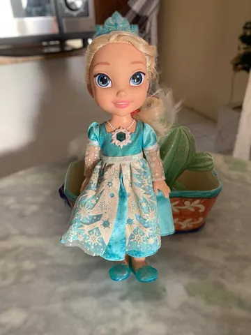 Boneca Frozen Musical - Elsa Canta Em 4 Linguas- Mattel