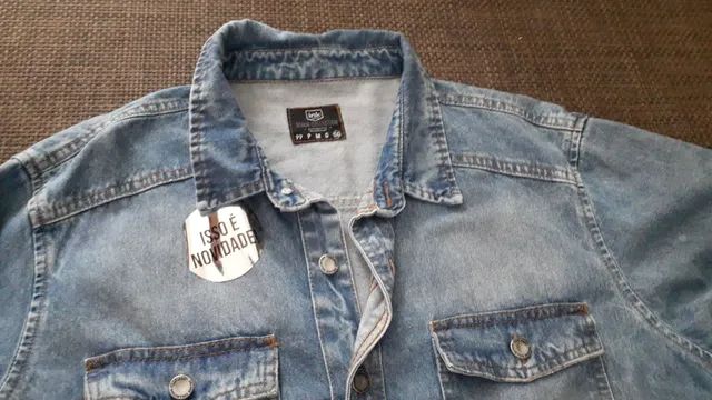 Jaqueta jeans nova Tamanho GG - Foto 3
