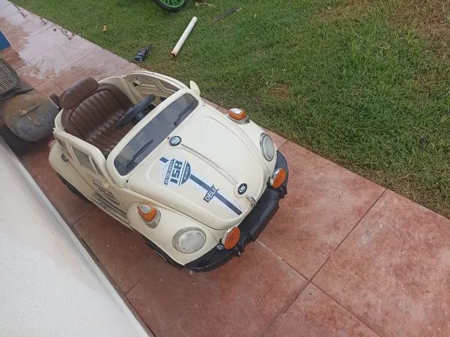 Fusca de Brinquedo Grande Vintage