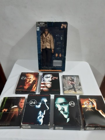 Boneco Jack Bauer da Série 24 Horas + DVDs - Foto 5