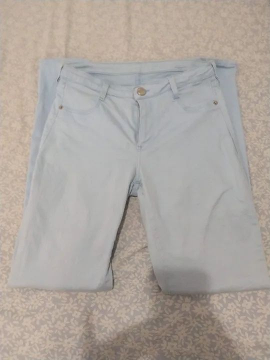 Vendo calça RI19 azul bebê 100% original