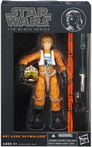 Luke Skywalker X-wing Pilot Star Wars Black Series 6 Pol 2013 Hasbro