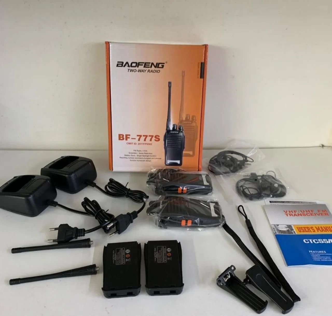 Rádio HT Baofeng BF-777S o Par - Novo na Caixa - Foto 2