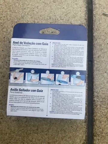 Anel de vedação para vasos sanitários - Foto 2