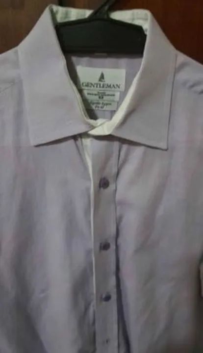 Camisa Gentleman TAM.2 Lilas * IMPECÁVEL * ORIGINAL - Foto 2