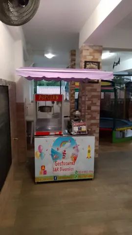Aluguel de Brinquedos e Infláveis Barracas de Pipoca e Algodão Doce.