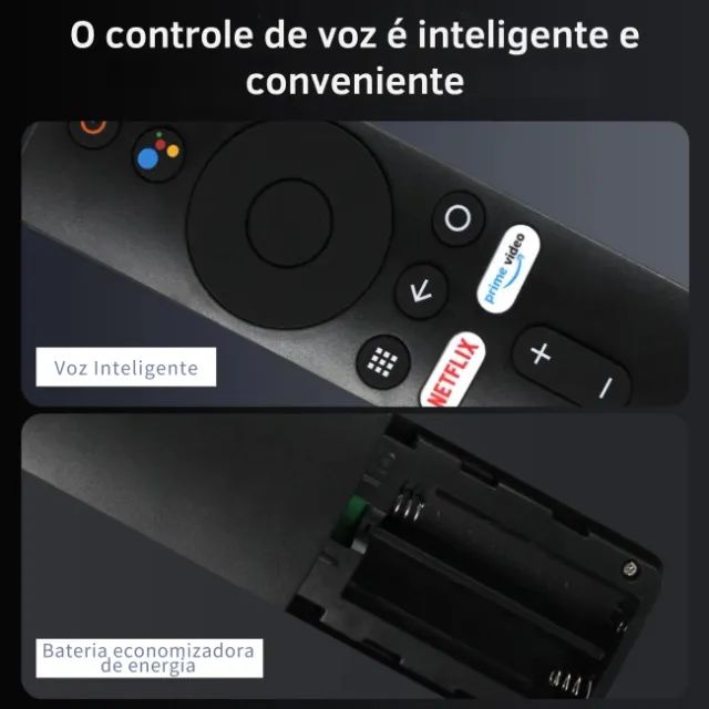Controle Remoto Bluetooth para Mi Box Stick Xiaomi S Box Função Comando de Voz XMRM-00A64313038550017122