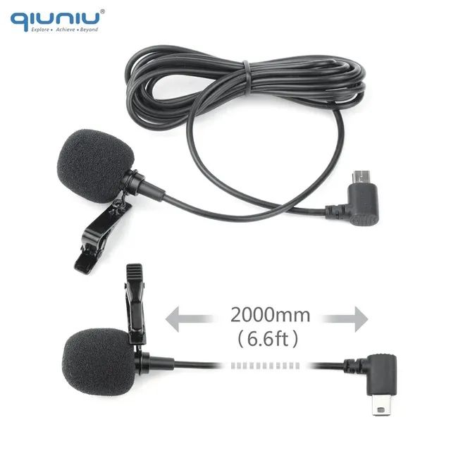 Microfone para GoPro Hero 3 e 4 