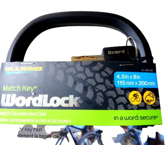 Trava para Bike WordLock Wmx Séries 115mm X 200mm Original - Foto 2