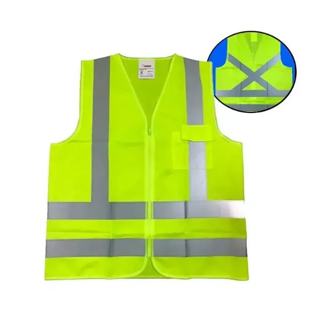 Colete Refletivo Amarelo 1 Bolso Imbat  - Foto 2
