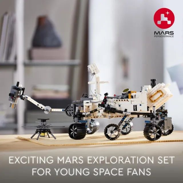 Lego Set Technic 42158 NASA Mars Rover Perseverance 1132 peças - Foto 2