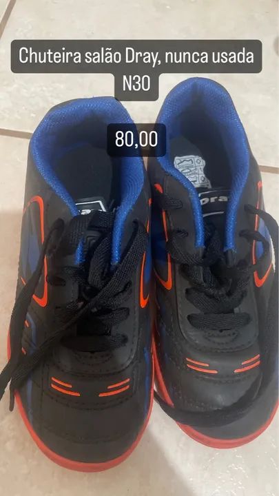 Chuteira novíssima Dray 
