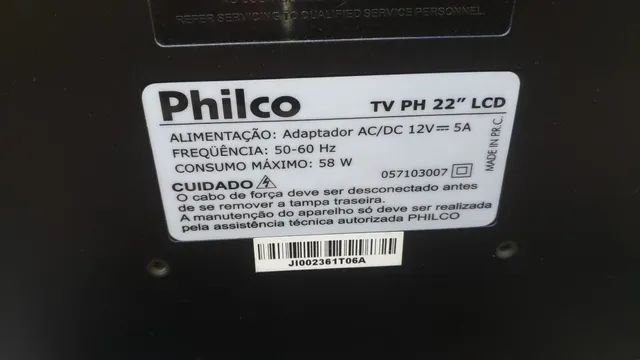 Tv 22 polegadas Philco, Led, funciona perfeitamente. E outros. - Foto 2