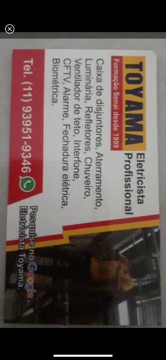 Eletricista profissional TOYAMA  - Foto 3