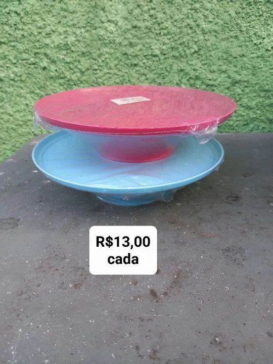 Boleira para bolo e bandeijas para doces - Foto 5