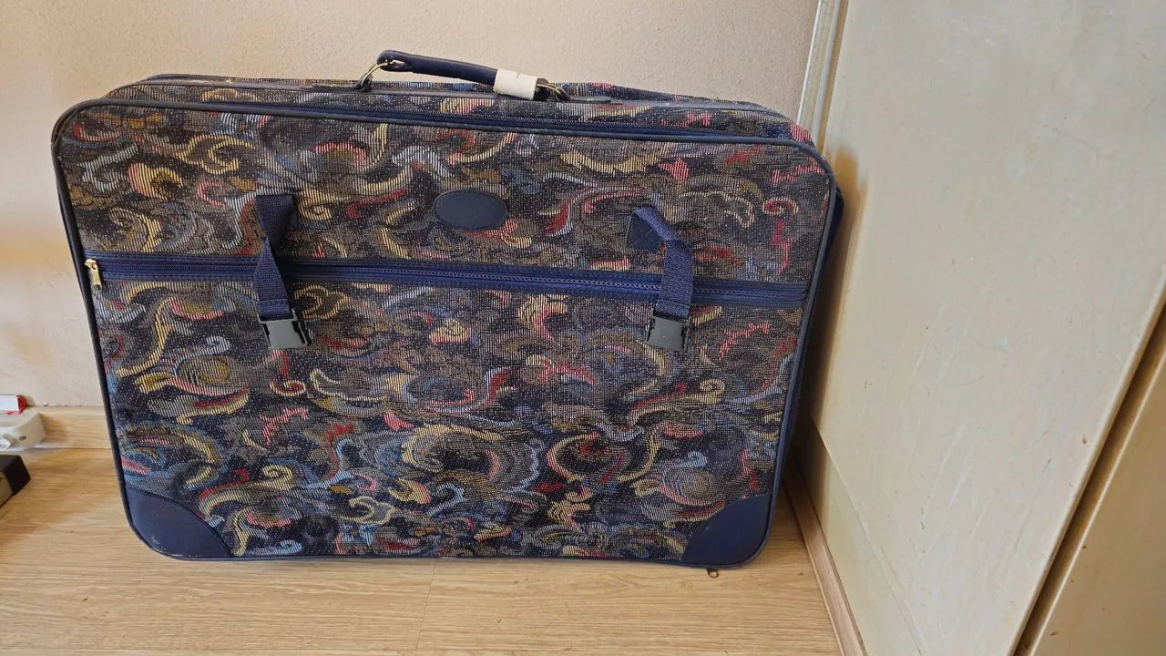 Duas Malas de Viagem Vintage Retro