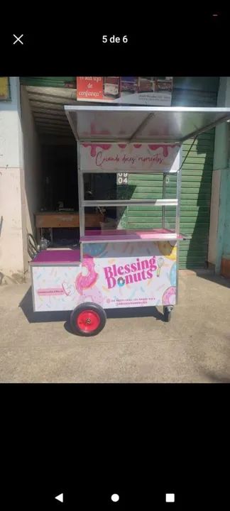 Carrinho de Donuts 