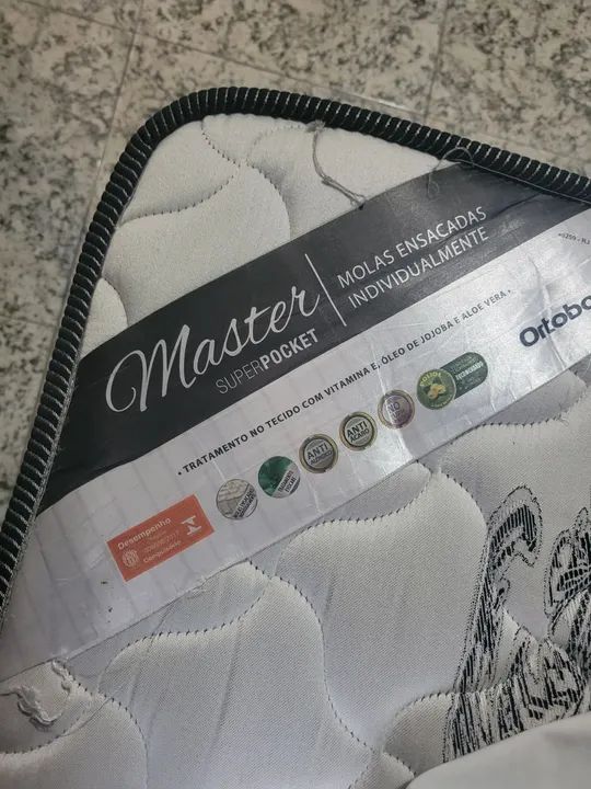 Cama Box Casal com colchão e baú - Foto 3