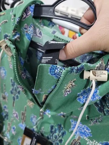 blusa The north Face Relaxed Fit Verde Cactus P - Foto 3