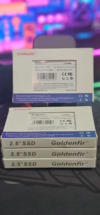 SSD Sata 120GB Goldenfir (Novo) / Unidade - Foto 3