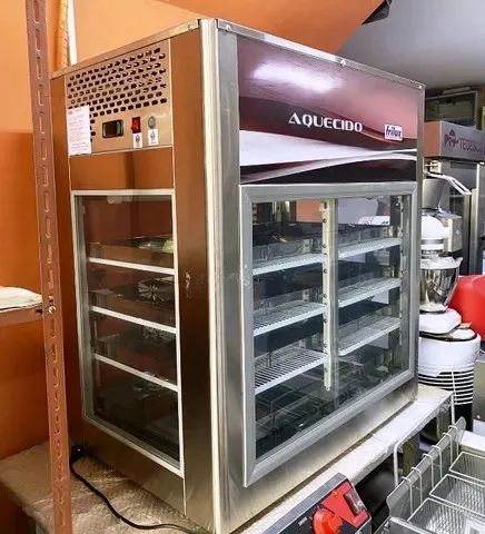 Estufa Quente de Bancada 90cm com 16 bandejas Frilux - Foto 4