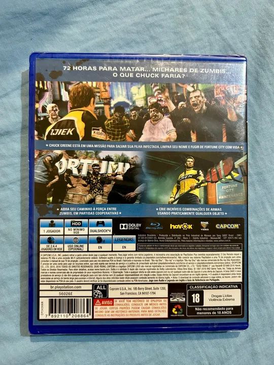 Dead Rising 2 PS4 jogo lacrado! - Foto 2