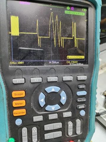 Osciloscópio minipa 200mgz e multímetro portátil 