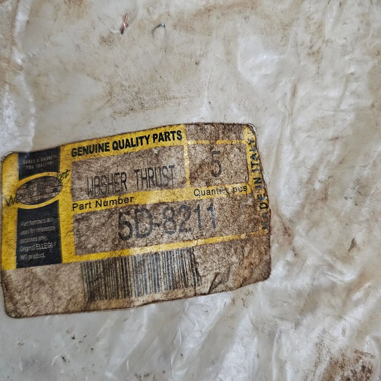 Motoniveladora caterpillar vedador trava celeron nova 5D8211 - Foto 4