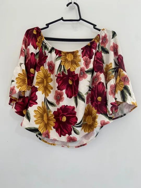 Bata croped floral 