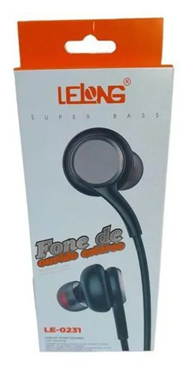 Fone de Ouvido Stereo Sound Lelong LE-0231 - Ideal Para Música e Chamadas Loja Coimbra - Foto 4