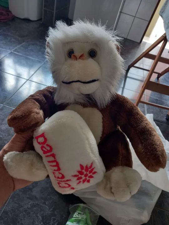 Boneco Macaco Parmalat