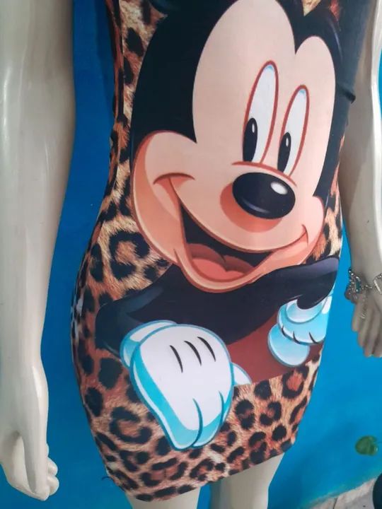 Vestido Mickey Mouse - Tamanho P - Foto 4