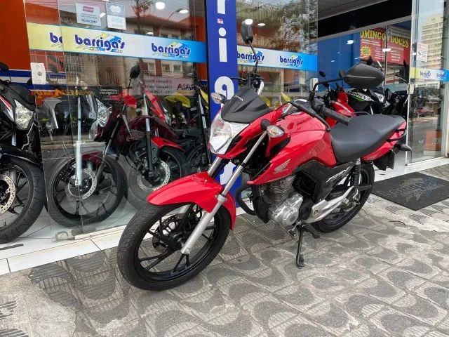 Honda Cg Fan 160 Flex 2024 Vermelha Único Dono - Foto 13