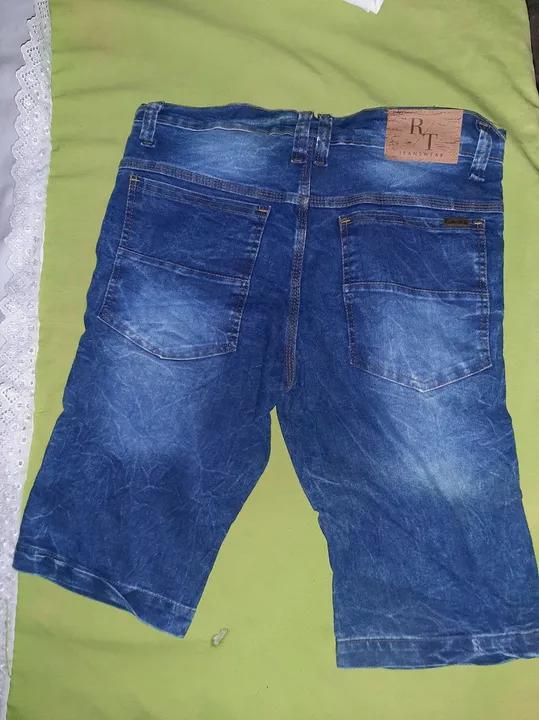 Bermuda jeans masculina