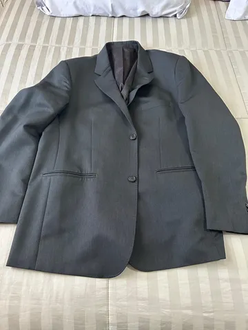Blaser cinza