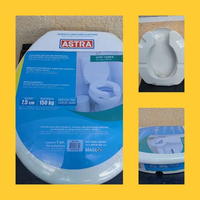 Assento elevado 7.5 cm