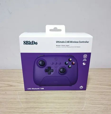 Promoção Controle 8Bitdo Ultimate Roxo Analógicos Antidrift Novo