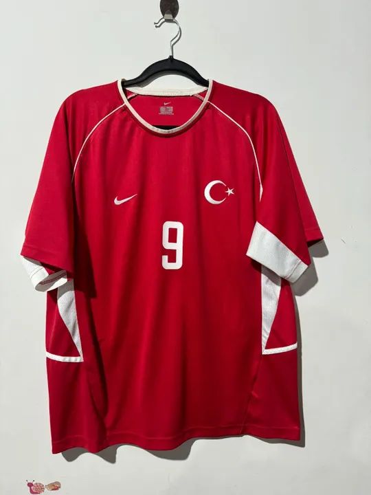 Camisa Turquia 2003 Hakan Sukur 9 Original