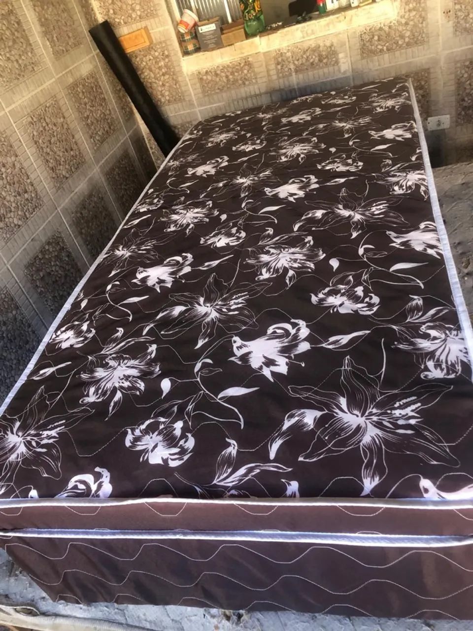 Cama box solteirão nova apartir 190,00 de fábrica  - Foto 3