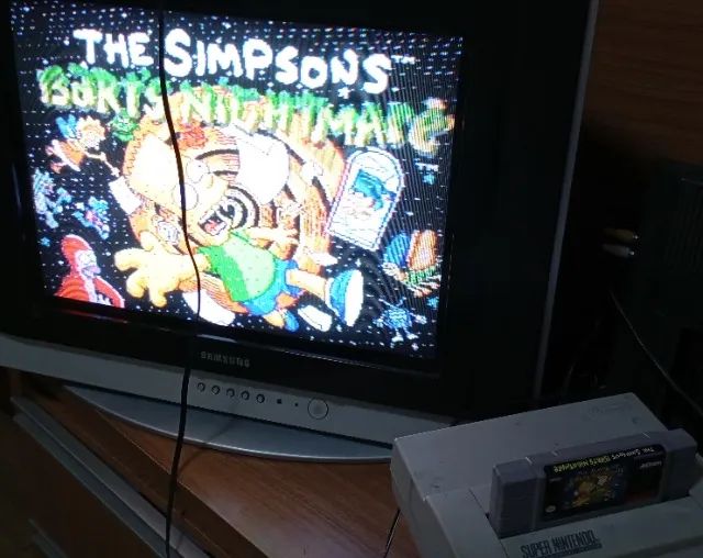 Cartucho Super Nintendo The Simpsons: Bart's Nightmare Original - Foto 3