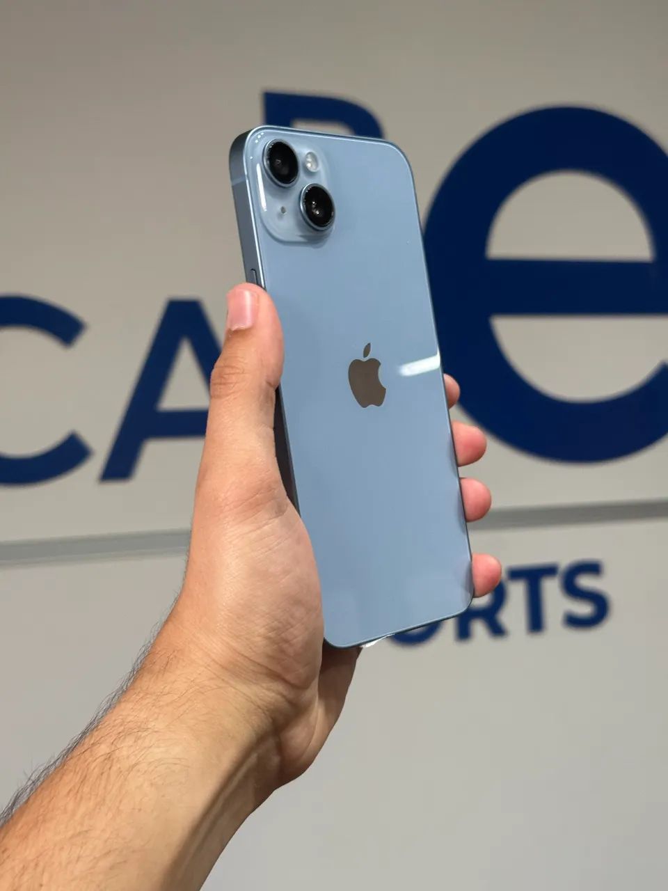 iPhone 14 Plus 256gb Azul Seminovo - Celulares e Smartphones