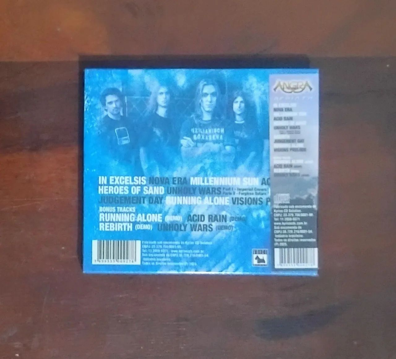 CD LACRADO Angra - Rebirth 2001 (Remaster Anniversary Edition com Pôster) - Foto 3