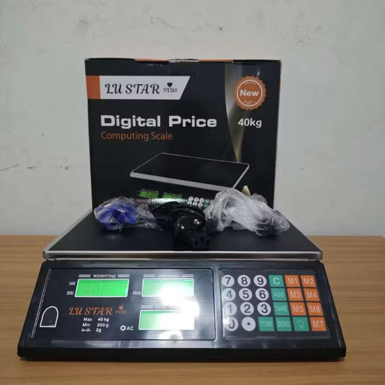 Balança Digital para Comércio 40kg Lu Star Plus