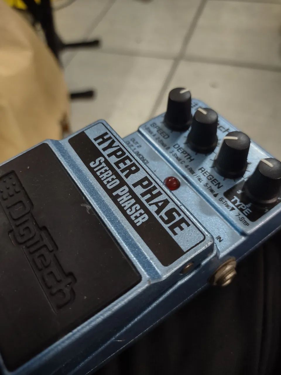 Pedal Digitech hyper phase - Equipamentos e Acessórios de Som