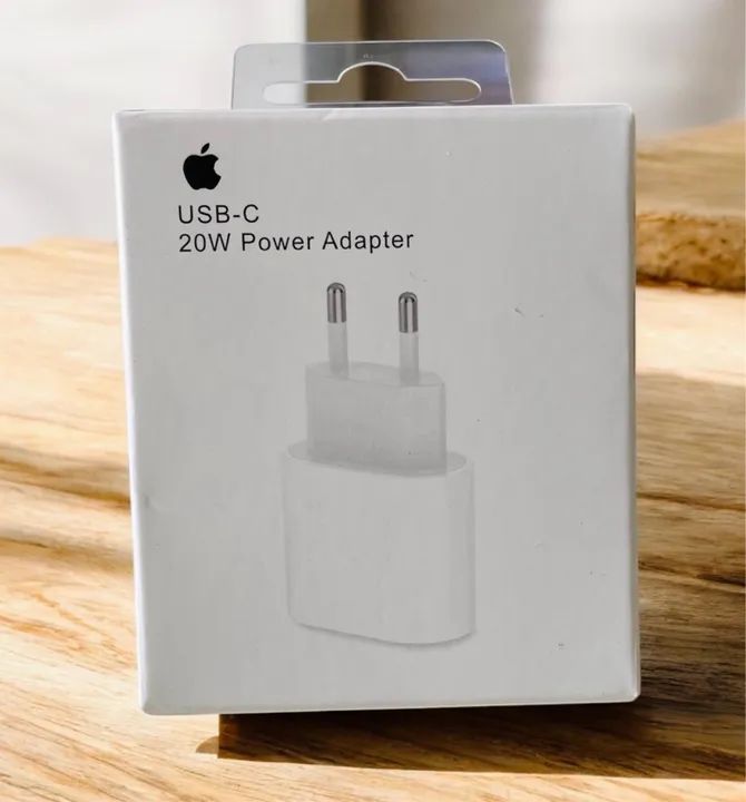 Carregador 20W e Cabo USB-C para Lightning - Apple Original - Foto 3
