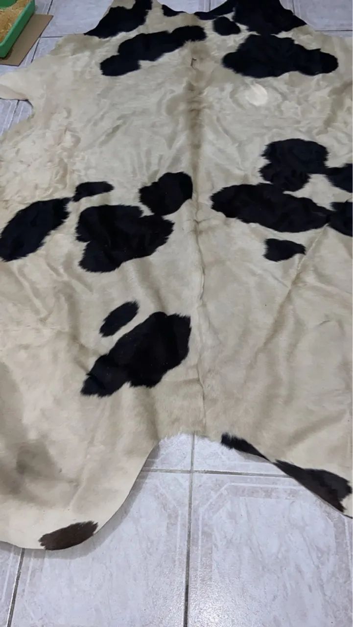 Desapego de tapete de couro legítimo 